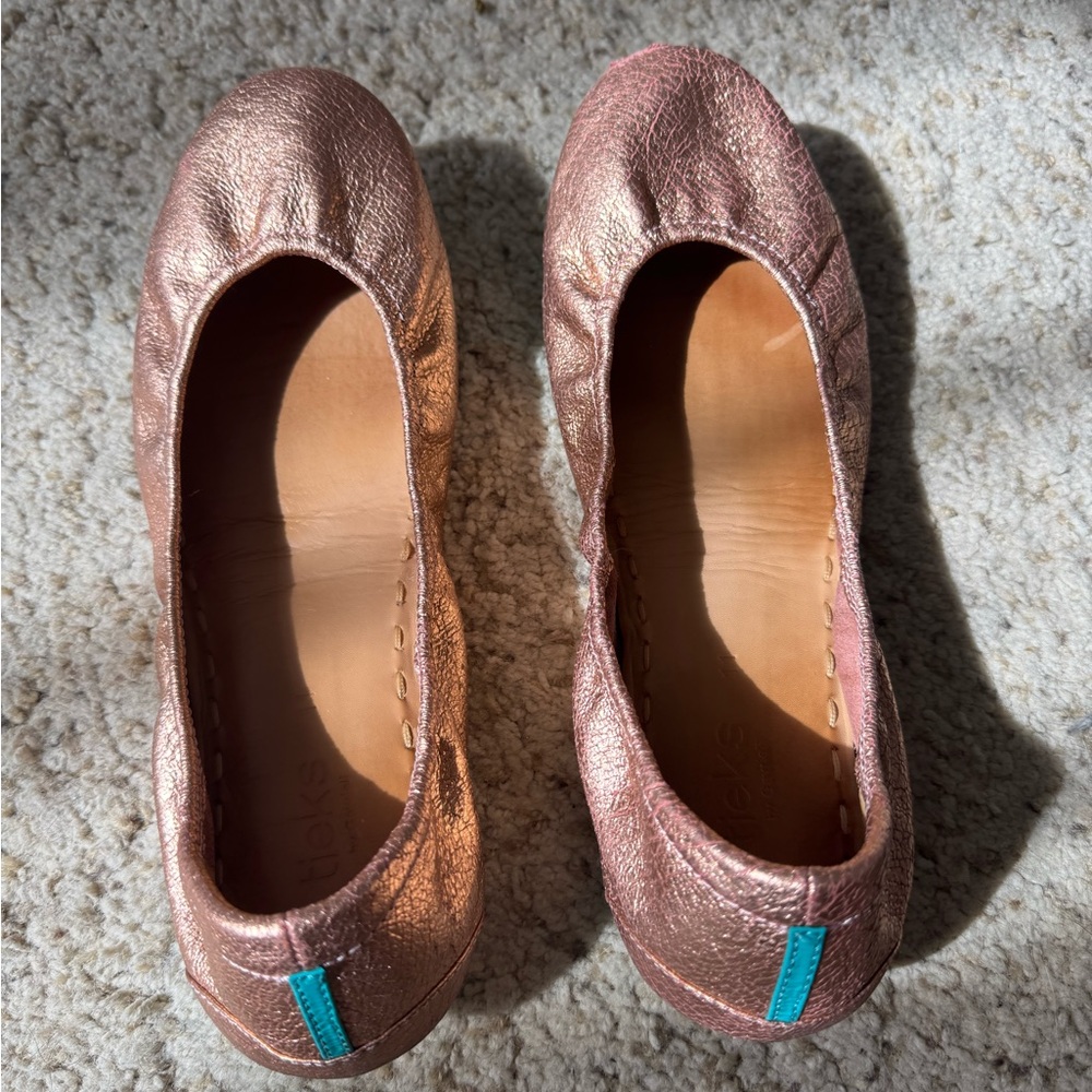Tieks Rose Gold Women's Ballet Flats Size 11